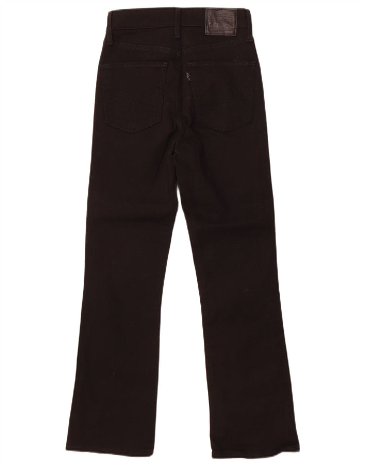 Jeans Bootcut da donna Levi's W24 L26 cotone nero