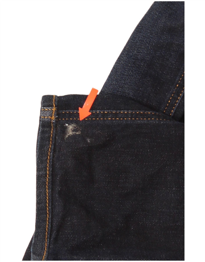 Jeans dritti da donna Diesel W28 L28 Blu navy