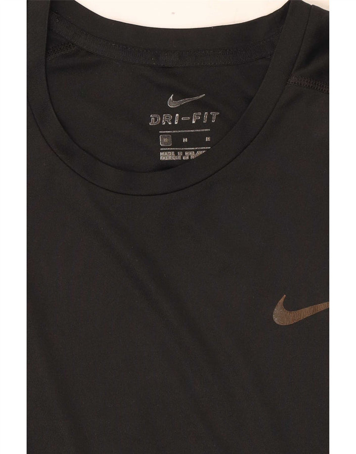 Maglietta Nike Dri Fit da uomo, colore nero medio