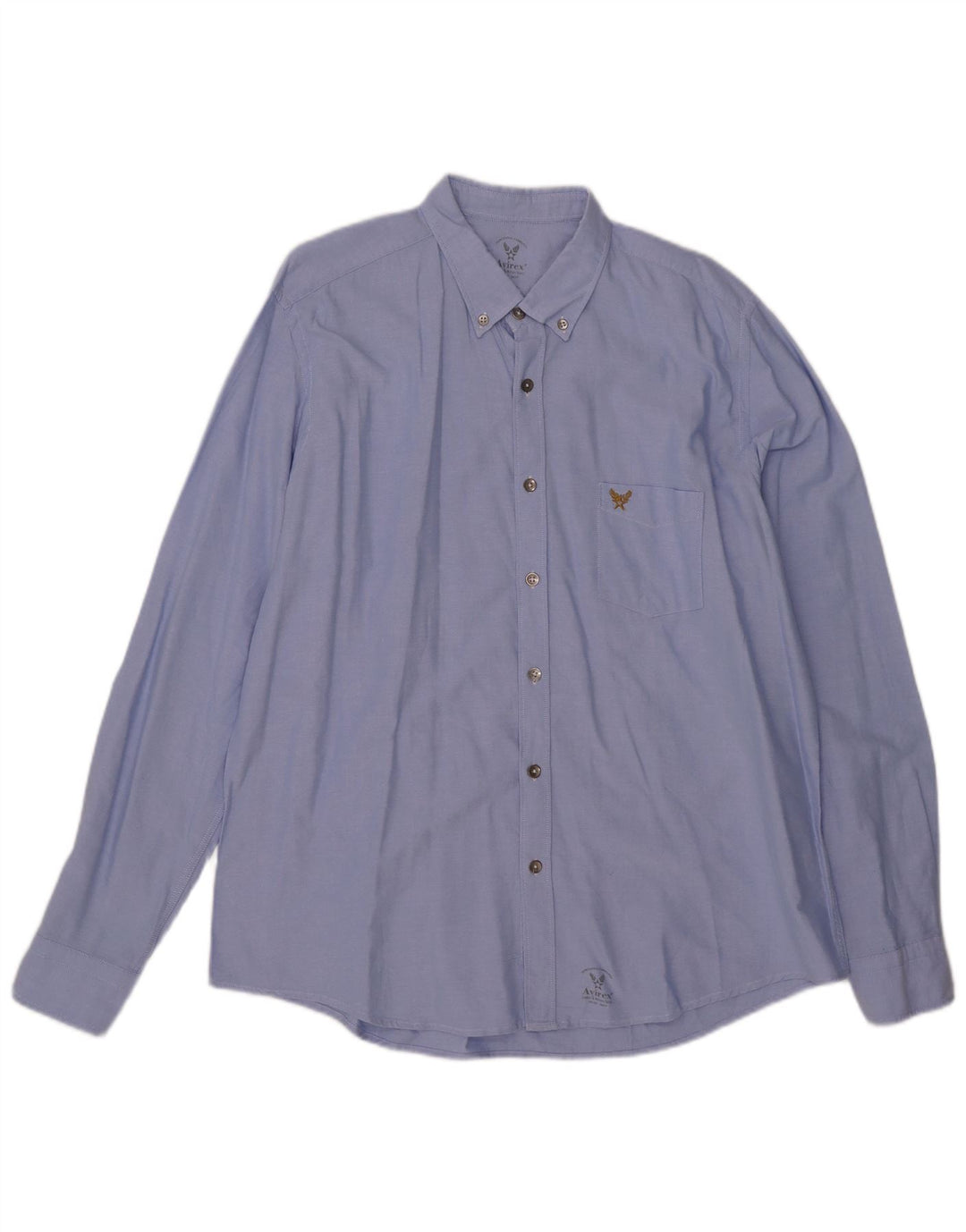 Camicia da uomo Avirex 2XL cotone blu