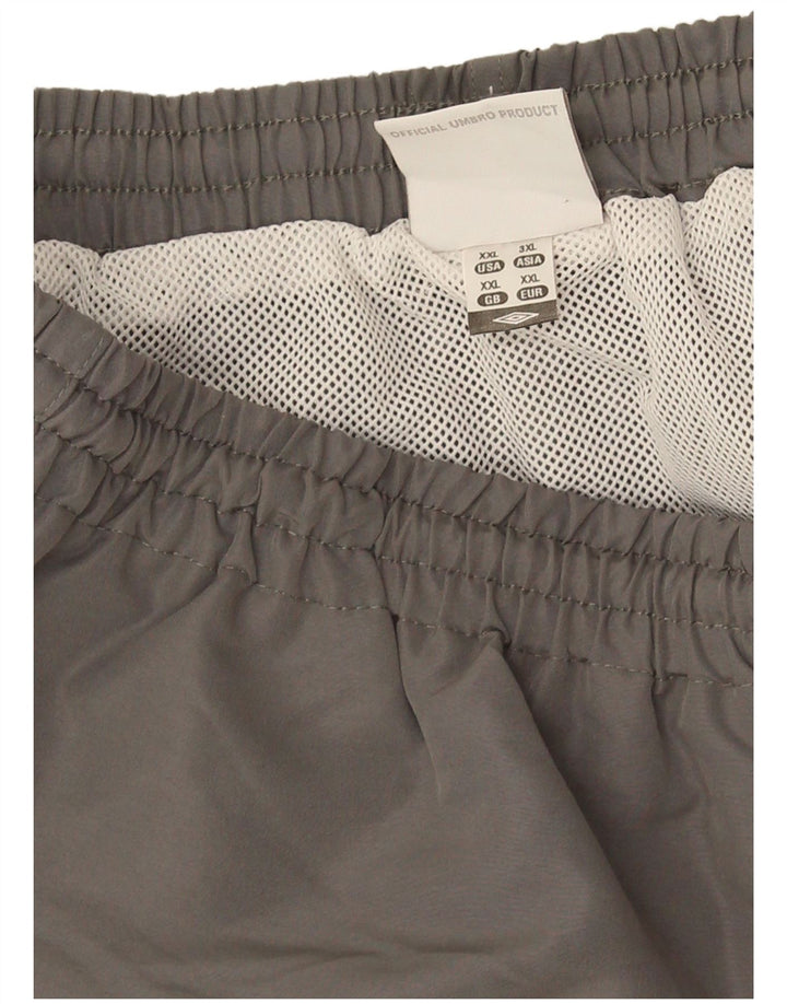 Pantaloncini sportivi da uomo Umbro 2XL Grigi