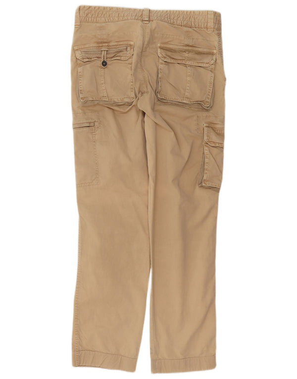 Pantaloni Cargo Uomo Aeronautica Militare IT 48 Medio W32 L32 Beige