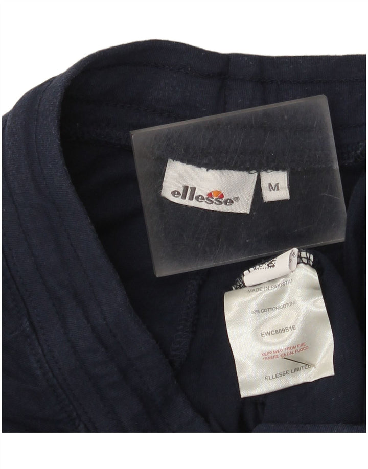 Pantaloni da tuta da donna Ellesse UK 14 cotone blu navy medio