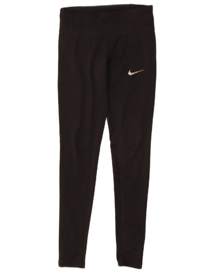 Leggings Nike Dri Fit da donna UK 6 XS poliestere nero