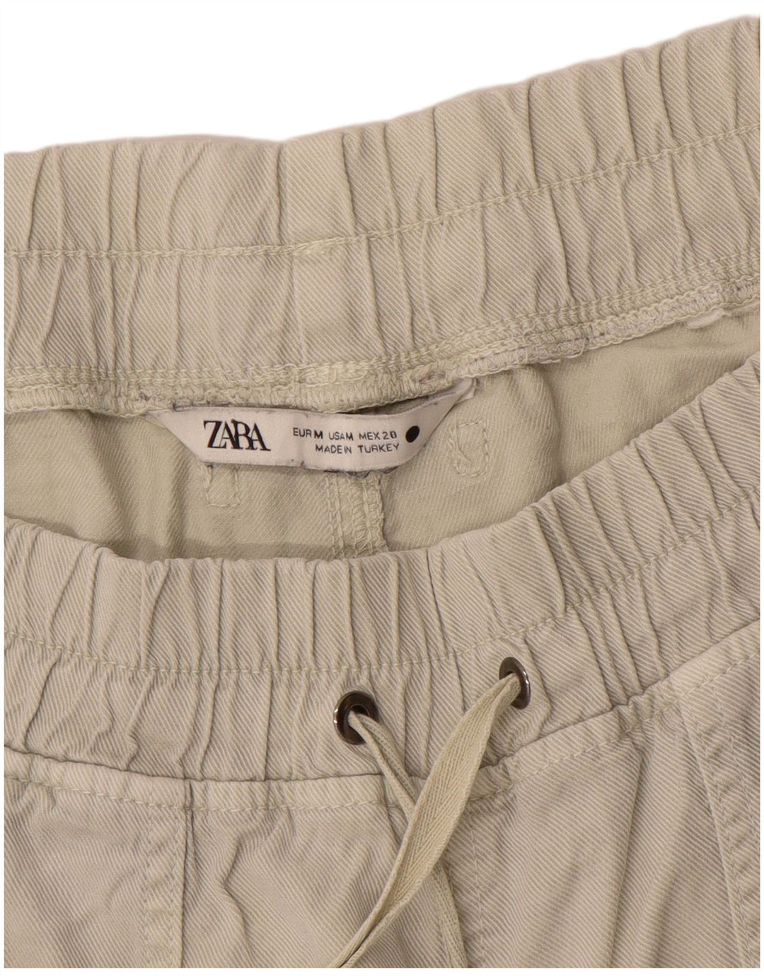 Pantaloni da tuta da donna Zara Joggers UK 14 Beige medio