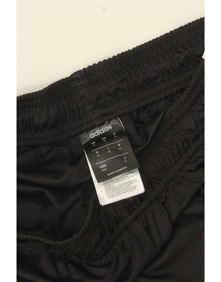 Pantaloncini sportivi Adidas Climalite da donna UK 12 medio poliestere nero