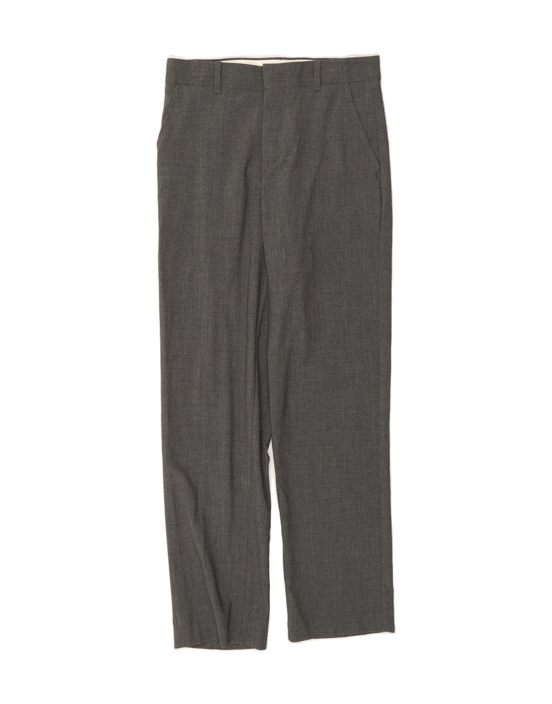 CHAPS Boys Straight Suit Trousers 13-14 Years W28 L29 Grey Polyester Vintage Chaps and Second-Hand Chaps from Messina Hembry 