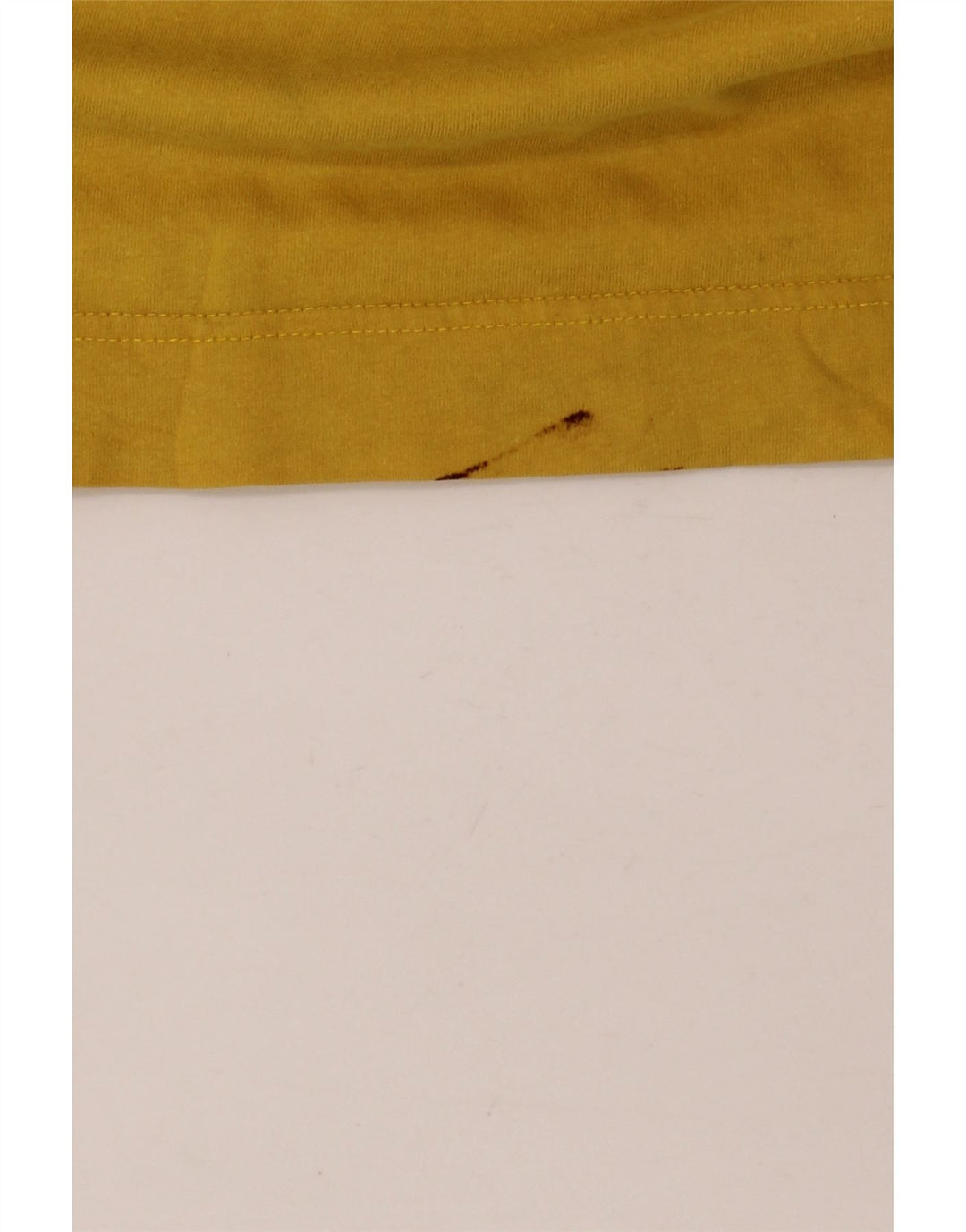 T-shirt grafica da uomo Puma Top 2XL cotone giallo