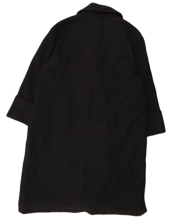 Cappotto doppiopetto oversize da donna John Lewis UK 18 XL poliestere nero