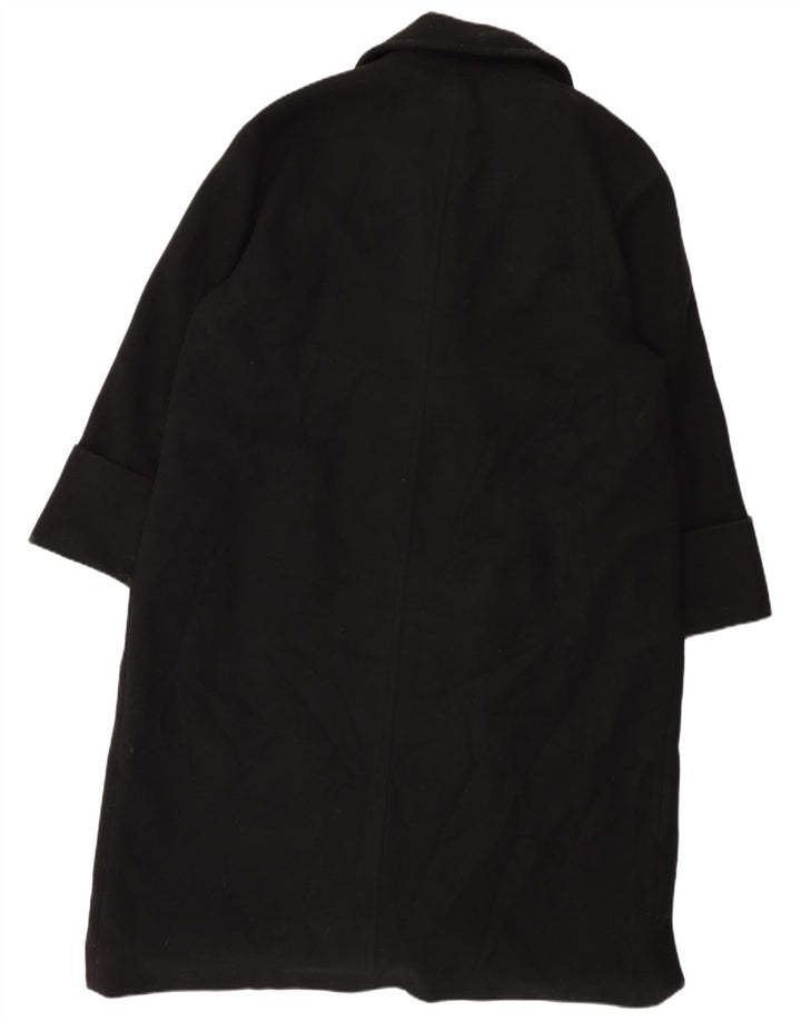 Cappotto doppiopetto oversize da donna John Lewis UK 18 XL poliestere nero