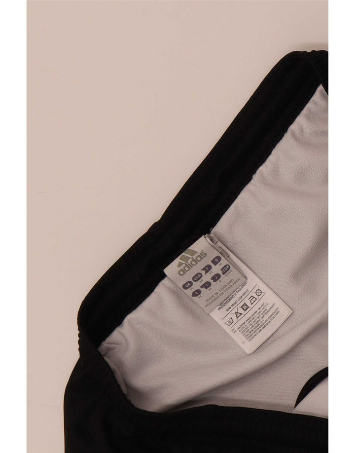Pantaloncini sportivi da uomo Adidas medi neri in poliestere