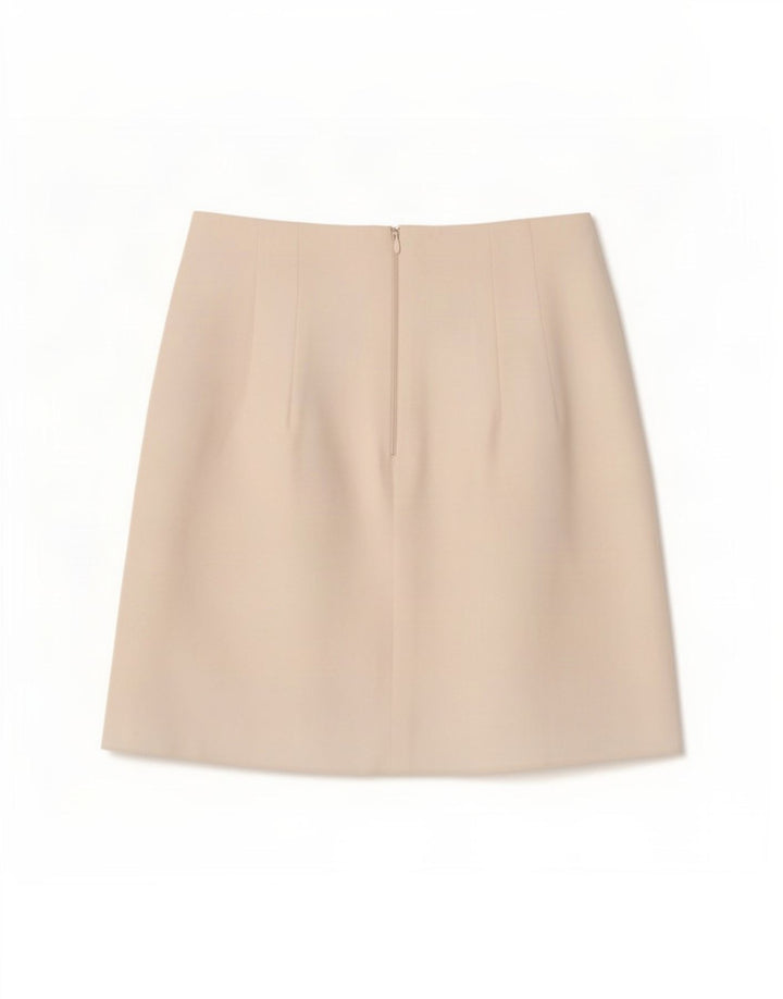 Minigonna Zara Donna XS W24 Bianca