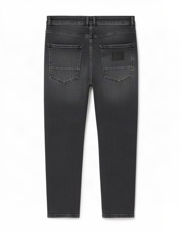 Jeans skinny da uomo Zara EU 44 Large W34 L27 Cotone grigio