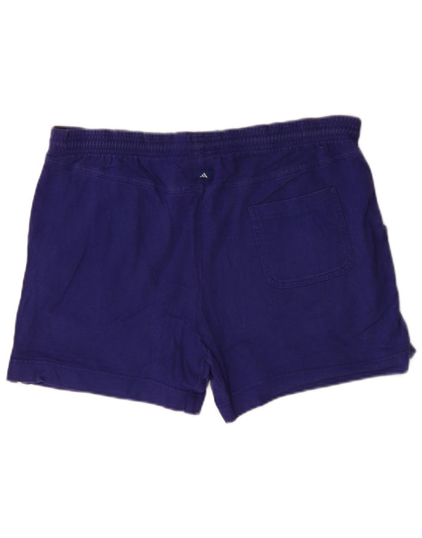 Pantaloncini sportivi Adidas da donna UK 14 grandi cotone viola