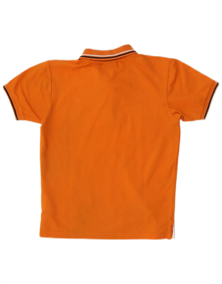 Polo Champion da bambino 7-8 anni piccola in cotone arancione