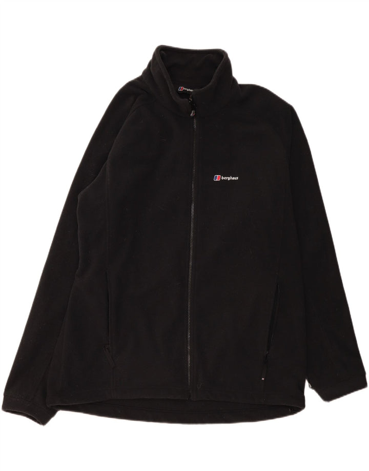 Giacca in pile da uomo Berghaus UK 44 2XL poliestere nero