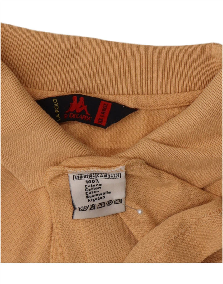 Polo Kappa Uomo 2XL Cotone Beige