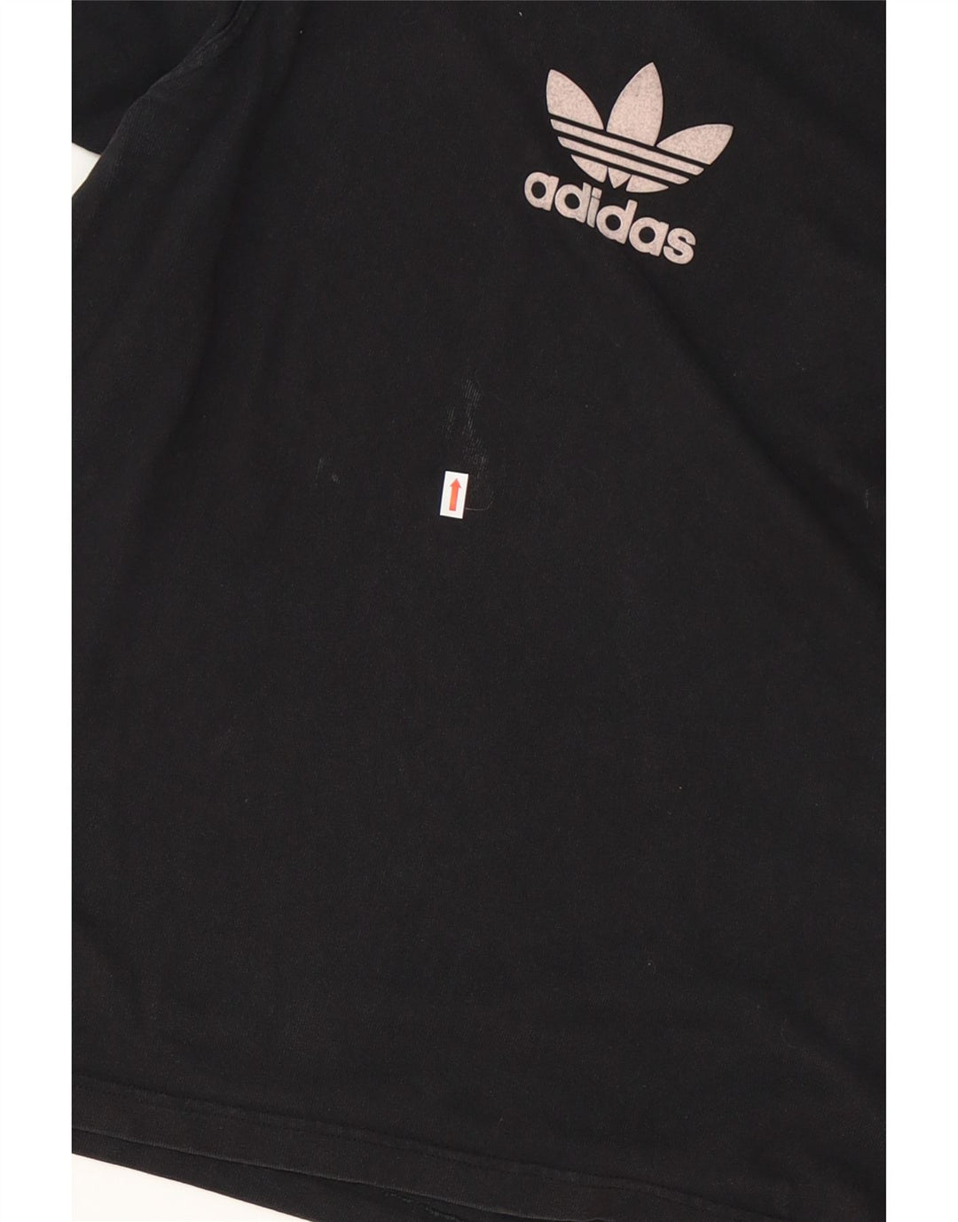 ADIDAS Mens Graphic T-Shirt Top Medium Black Vintage Adidas and Second-Hand Adidas from Messina Hembry 