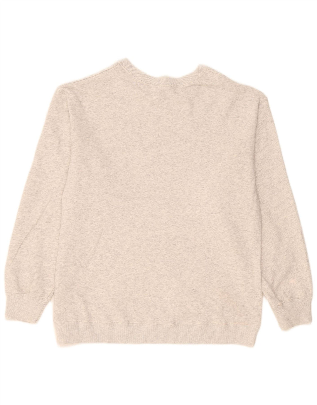 Felpa con grafica Hollister da uomo, piccola, in cotone grigio