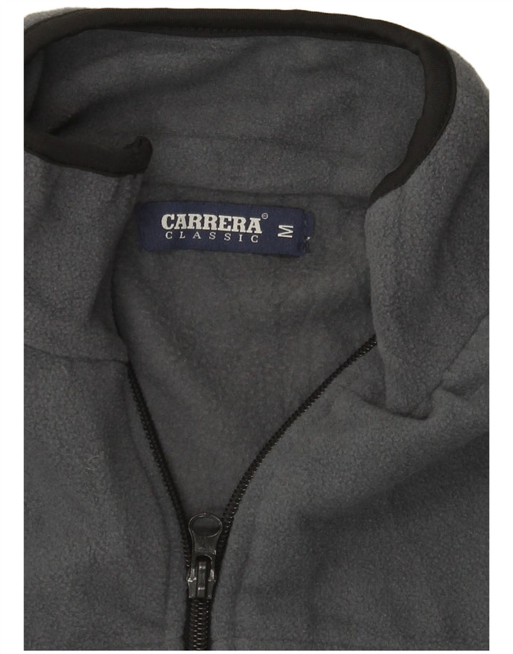 Giacca in pile da uomo Carrera UK 38 Grigio medio