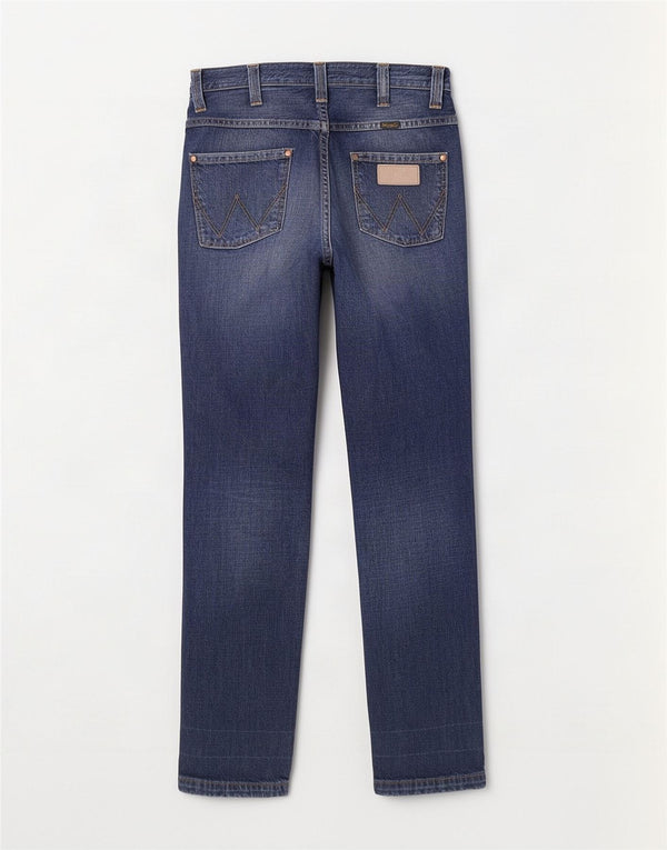 Jeans dritti Rockville da donna Wrangler W30 L34 cotone blu