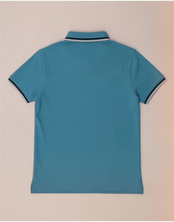 Polo da uomo Pierre Cardin vestibilità regolare, cotone a righe grandi blu