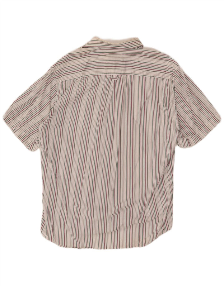 Camicia da uomo Pierre Balmain taglia 40 15 3/4 media a righe multicolore