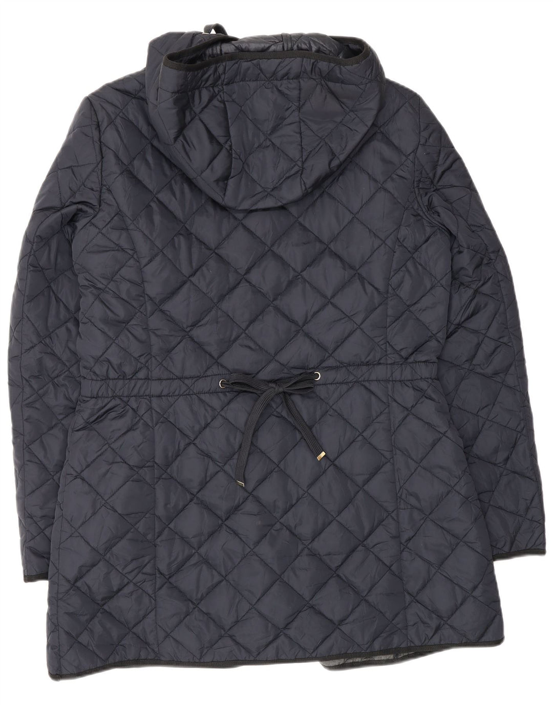 Giacca trapuntata con cappuccio da donna Massimo Dutti UK 18 XL Blu navy
