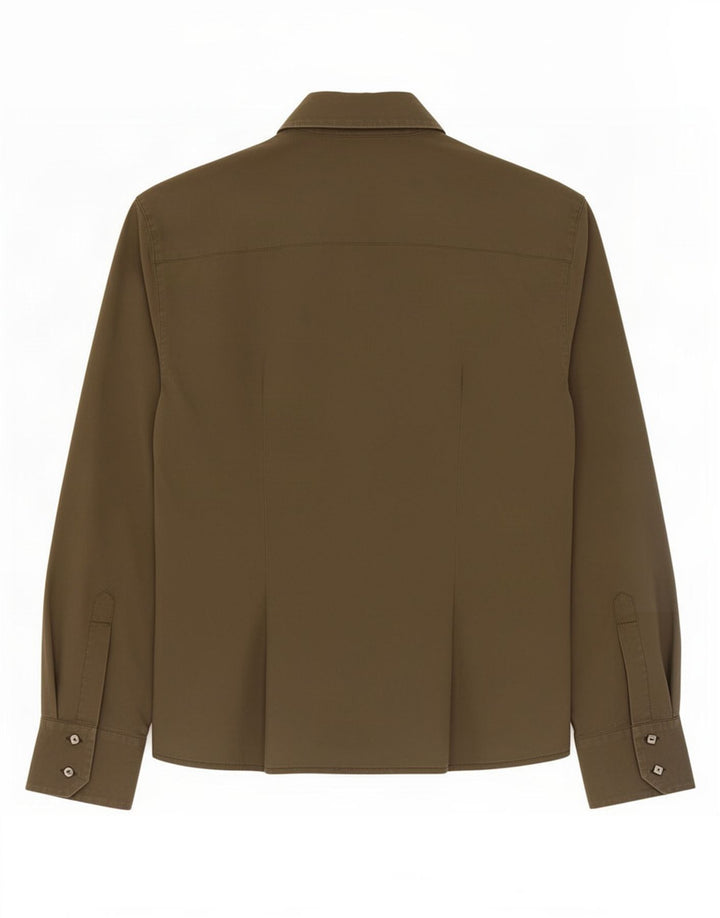 Camicia da donna Max Mara UK 10 Small Khaki