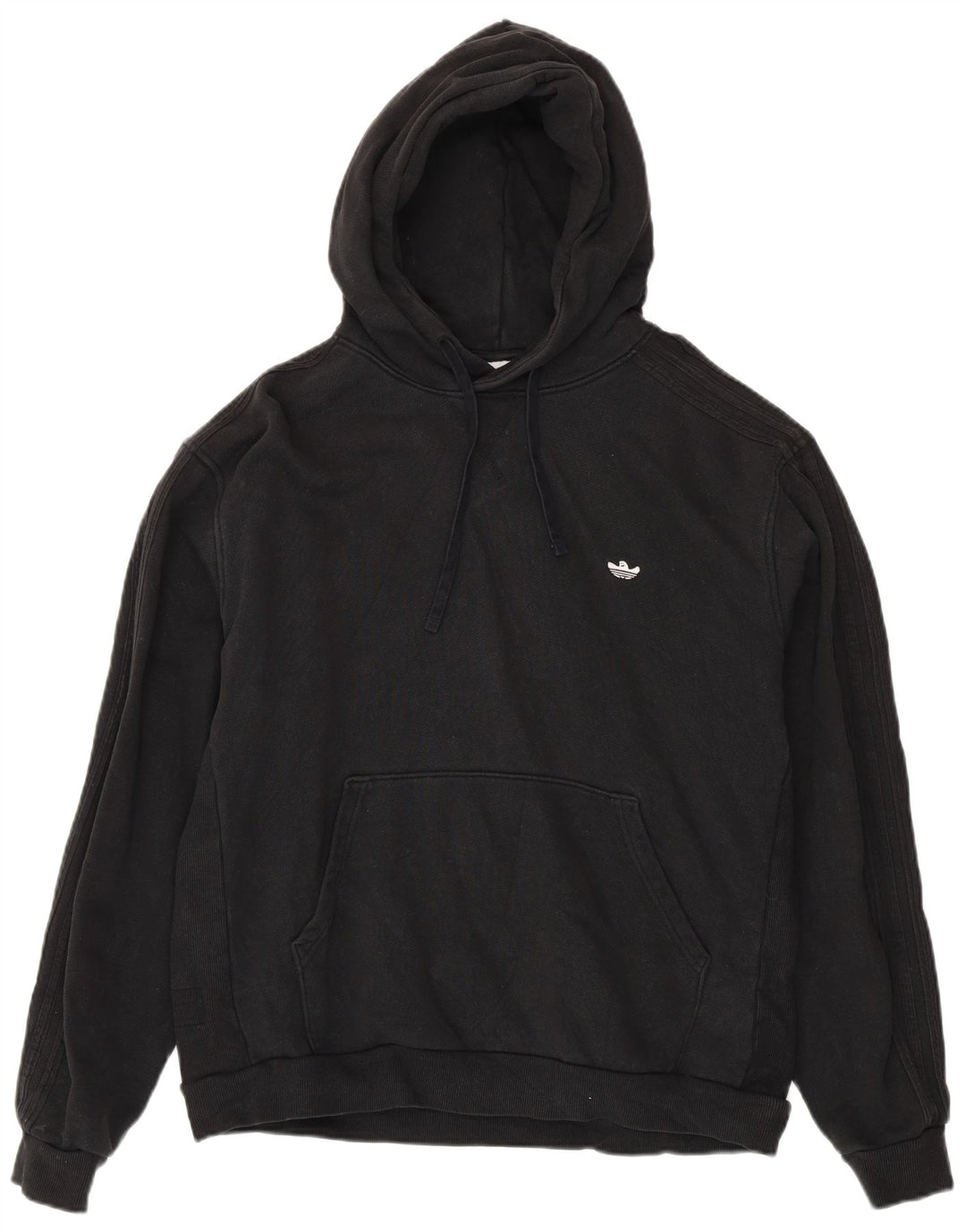 Felpa con cappuccio da uomo Nike Large in cotone nero