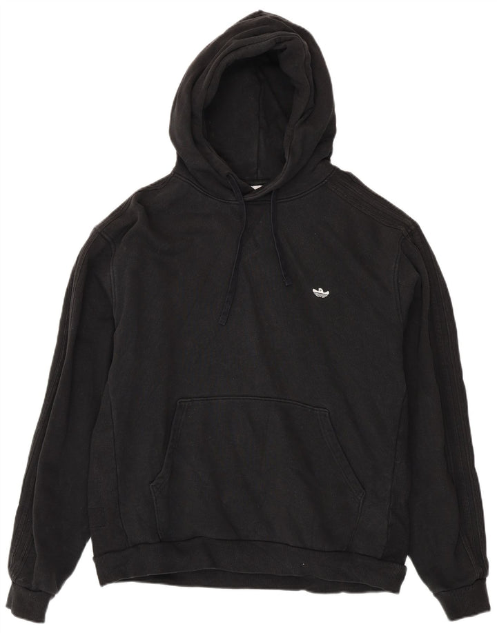 Felpa con cappuccio da uomo Nike Large in cotone nero