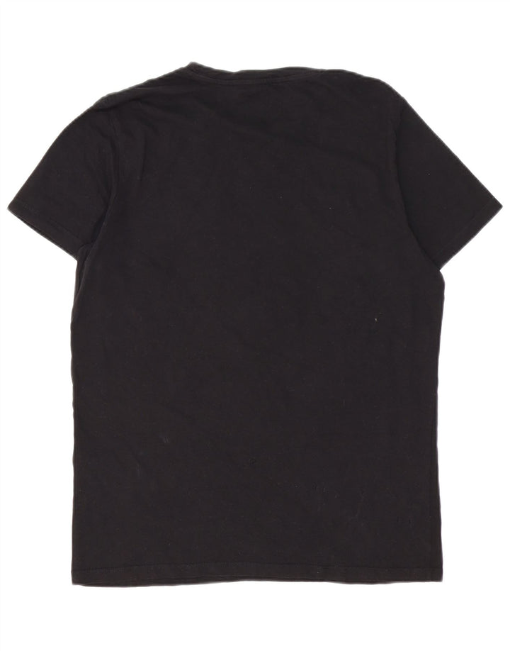 JACK & JONES T-shirt con grafica Core da uomo, cotone medio nero