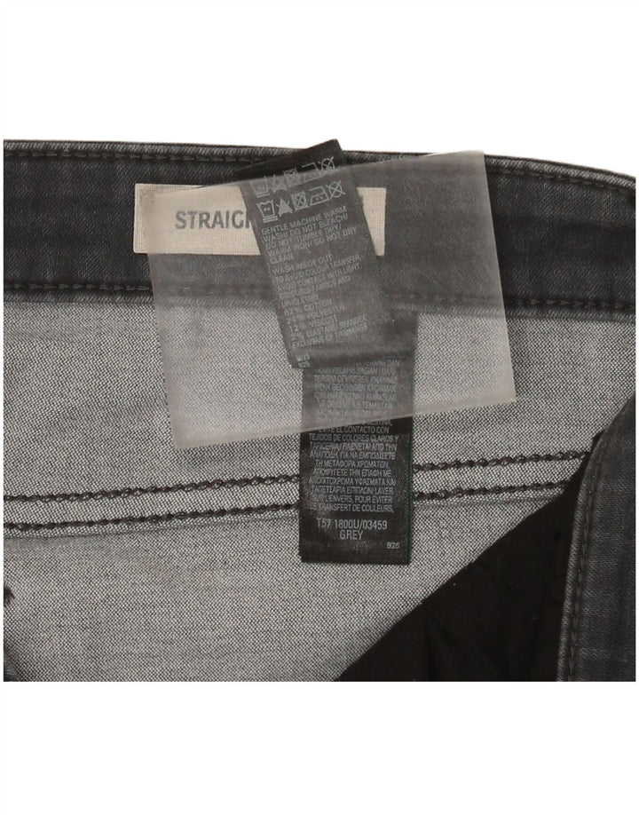 Jeans dritti regolari da donna Marks & Spencer UK 14 Large W32 L30 Grigio