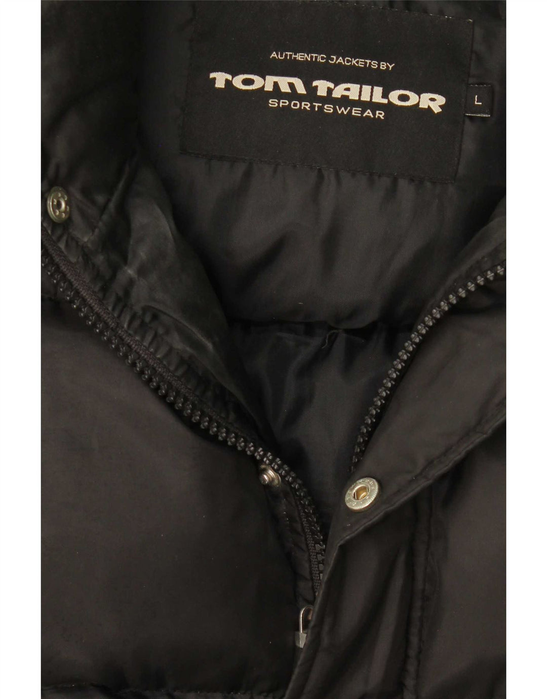 Giacca imbottita da uomo Tom Tailor UK 40 Large Nero