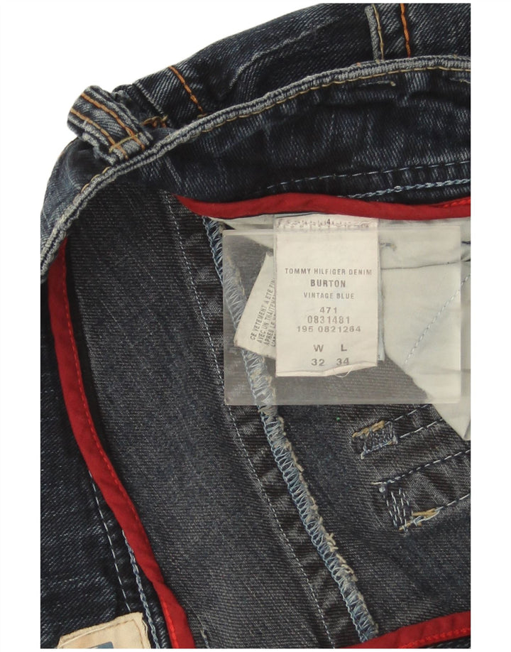 Jeans dritti da donna Burton W32 L30 cotone blu navy