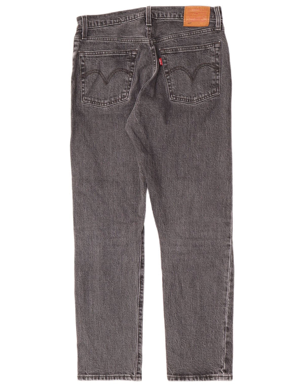 Jeans dritti Levi's 501 da donna W28 L28 cotone grigio