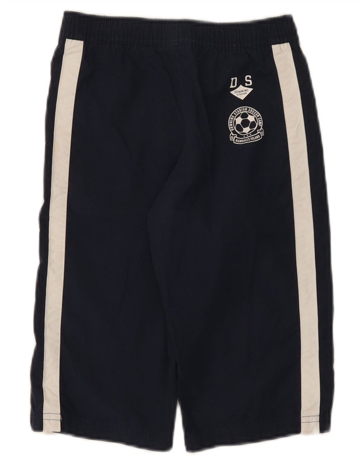 Pantaloncini sportivi Nike da ragazzo con grafica 5-6 anni, blocco colore blu navy medio