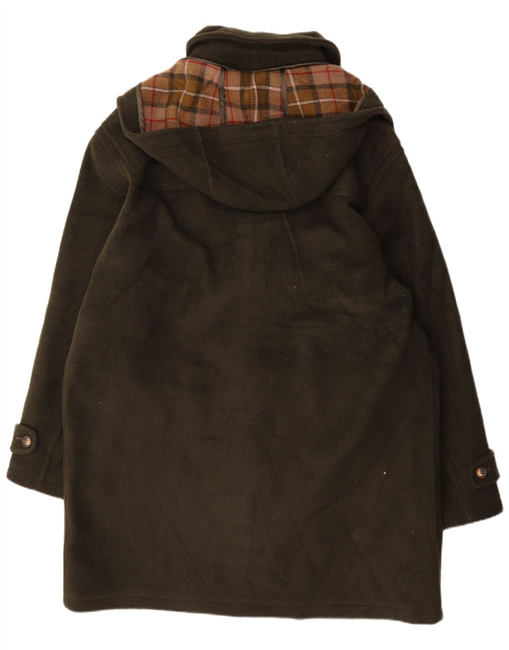 Montgomery con cappuccio da uomo J. C. Twidd IT 50 Large in lana kaki
