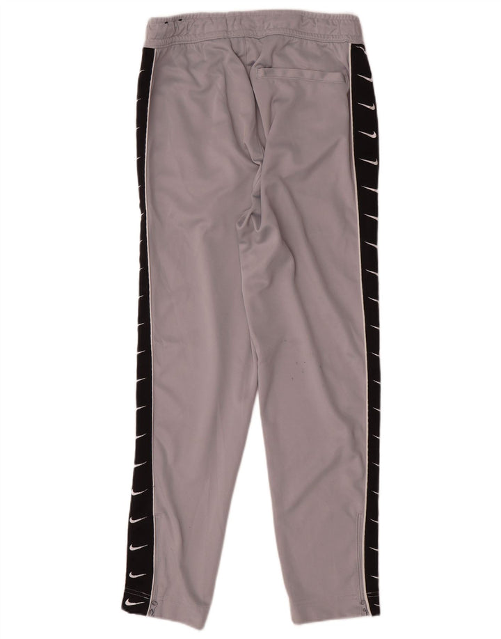 Pantaloni da tuta grafica Nike da uomo Small in poliestere color block grigio