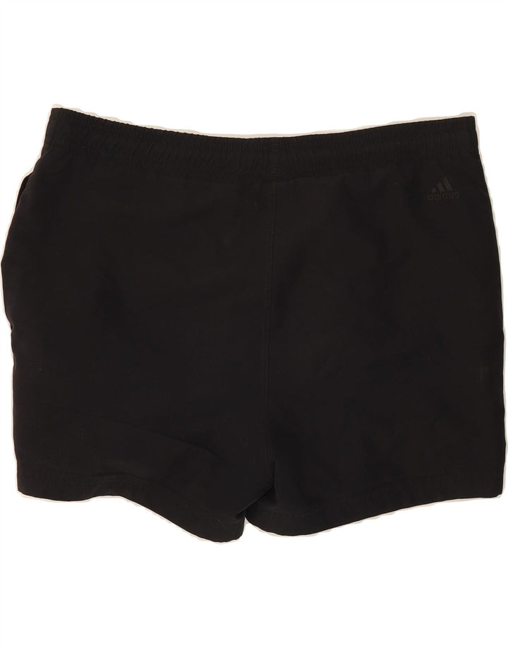 ADIDAS Mens Sport Shorts Medium  Black Polyester Vintage Adidas and Second-Hand Adidas from Messina Hembry 