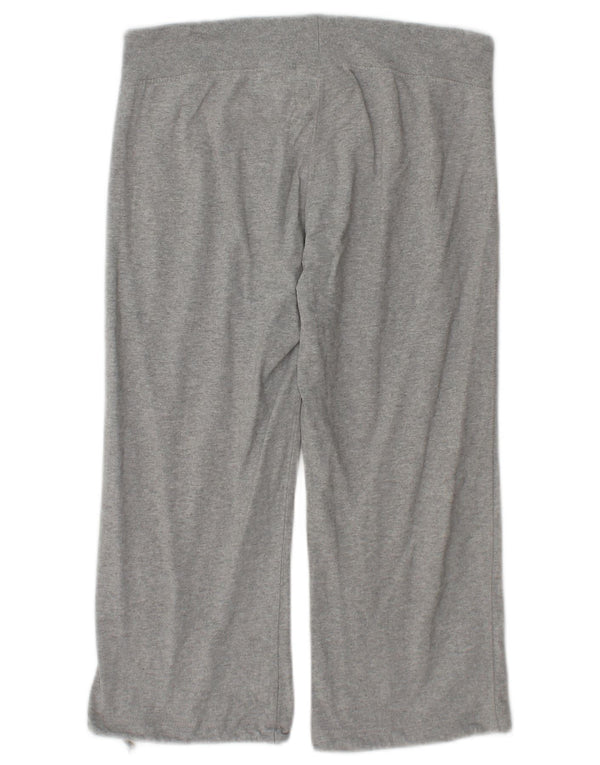 Pantaloni da tuta Capri da donna Champion UK 10 piccolo cotone chiazzato grigio