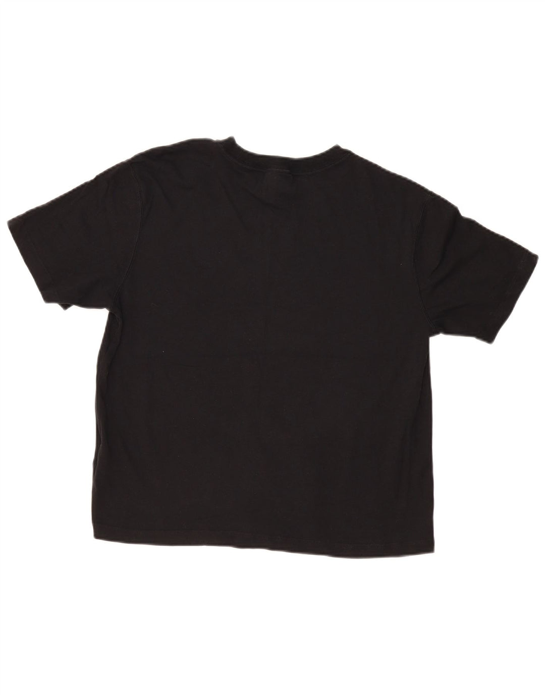 T-shirt grafica oversize da donna Nike Top UK 10 piccola in cotone nero