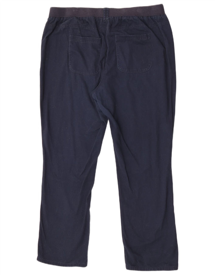 Pantaloni dritti da donna Traders UK 16 Large W36 L29 Blu Navy