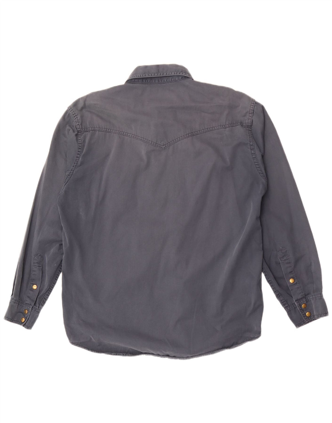 Camicia western da uomo Wrangler grigio medio