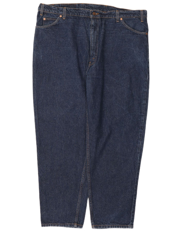 Levi's Uomo 550 Jeans affusolati dalla vestibilità rilassata W46 L30 Cotone blu navy