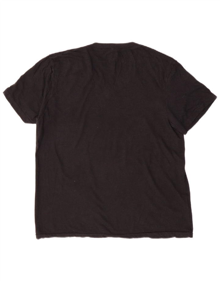 T-shirt da donna Levi's Top UK 16 grande cotone nero classico
