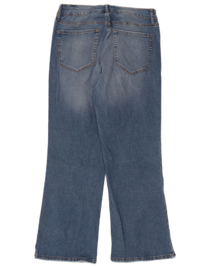Jeans corti da donna Kick a vita media CHAPS US 8 medio W29 L26 cotone blu