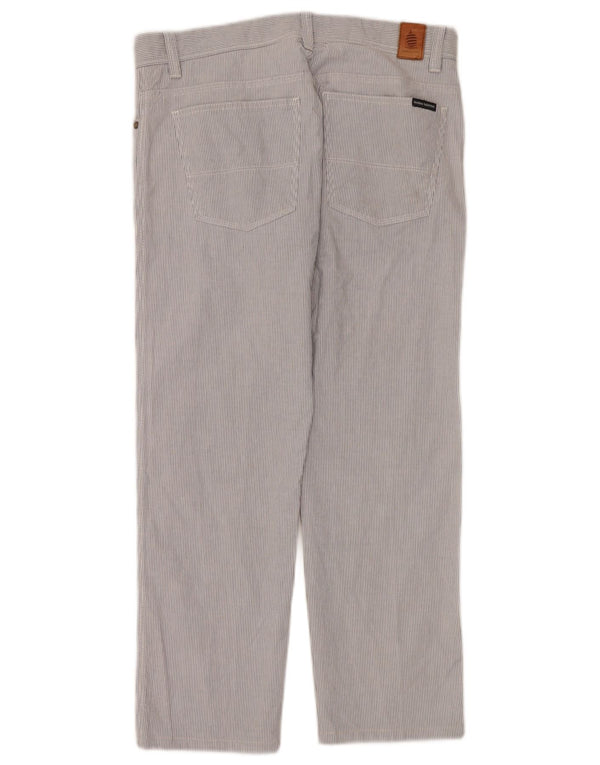 Pantaloni corti dritti da donna Marina Yachting W32 L26 Gessato grigio