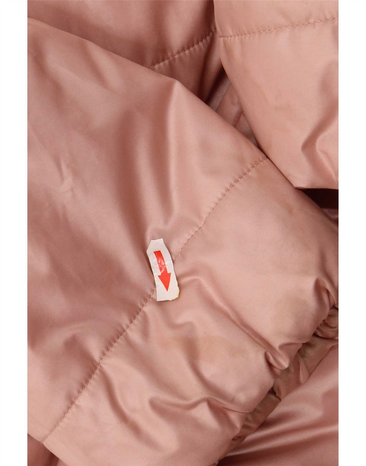 Belfe & Giacca imbottita oversize con cappuccio da donna IT 46 Large Rosa Poliestere