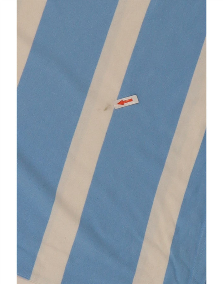 Polo da uomo Gant in cotone a righe grandi blu